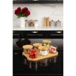 Bambum Lincoln - 13 Parça Cam Kahvaltılık Takımı - Görsel 2