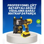 365Dükkan Ev ve Atölye Için 12V Akülü Matkap | Plastik Mandren ve Metal Şanzıman