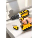 Denisam Metal Dişli 24W Akülü Matkap -Çift Bataryalı ve LED Çalışma Işığı ile Tam Set - Görsel 3