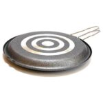 Oms Granit Çift Taraflı Balık Hamsi Tavası 32 cm Gri