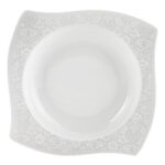 Karaca Fine Bone Folium 60 Parça 12 Kişilik Kare Yemek Takımı - Görsel 3