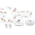 Emsan Manyas 32 Parça Renkli Kahvaltı Takımı 6 Kişilik Bulaşık Makinesinde Yıkanabilir - Görsel 2