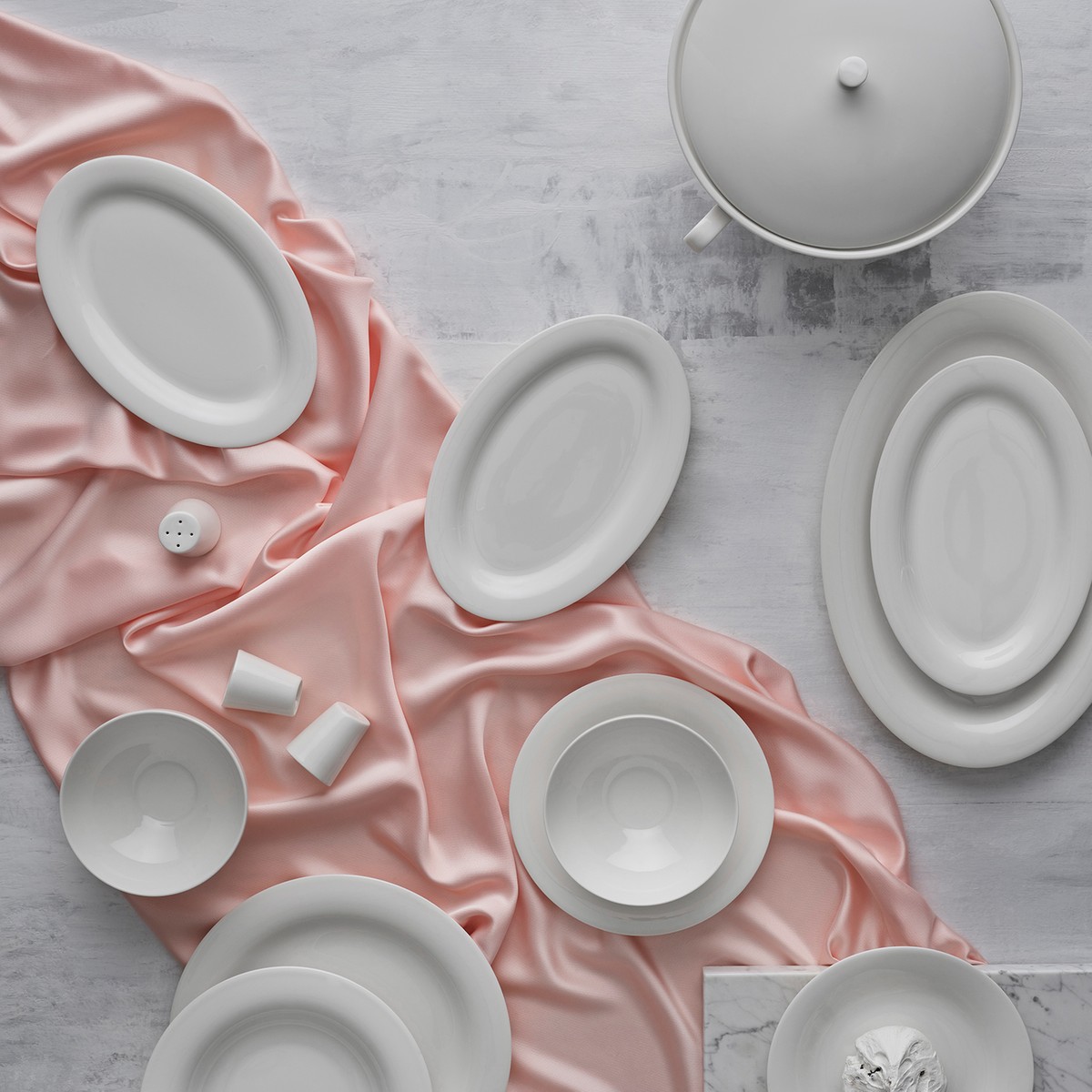 11061058502706.jpg Jumbo Bright 60 Parça 12 Kişilik Yemek Takımı - Görsel 1