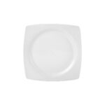 Emsan Fine Bone Ela 60 Parça 12 Kişilik Beyaz Kare Porselen Yemek Takımı - Görsel 3