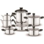 Schafer Honor Çelik Çeyiz Seti 14 Parça Siyah