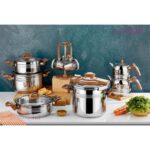 Kahramanlar Bahar Ahşap Çeyiz Seti 18Parça