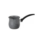 Karaca Bio Granit Dark Silver Cezve Seti - Görsel 4