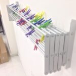 Compact Çamaşır Kurutma Askısı 100 cm 9 Askılı 9 Metre Askı Alanı