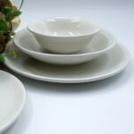 Arna Porselen Arna 16 Parça 4 Kişilik Yemek Takımı Kırık Beyaz