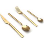 Kb Solingen Kb Solıngen 84 Parça Löwe Gold Çatal Kaşık Bıçak Seti - Görsel 5