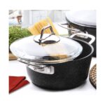 Falez Black Line 24 cm Derin Tencere