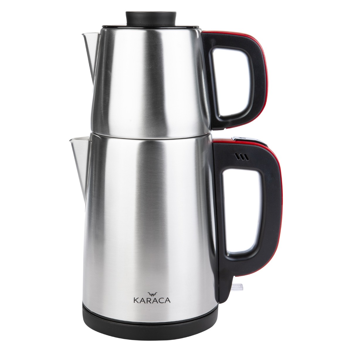 11217097457714.jpg Karaca Tea Break Çay Makinesi Çelik Inox Kırmızı - Görsel 1