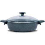 Thermoad Döküm 30Cm Gri Basık Tenceresi