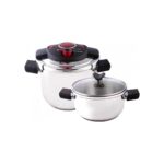 Emsan Innocook Düdüklü Tencere Seti Kırmızı 4+6,5 Lt