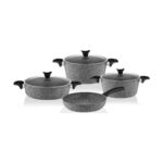 Taç Mastercook 7 Parça Granit Tencere Seti