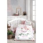 Bonjardin Home Dijital Baskılı 3D Pamuklu Bebek Nevresim Takımı