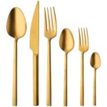 Trend Dünyam Vega 36 Parça Mat Gold Çatal Kaşık Bıçak Seti