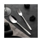 Nehir 60 Parça Çatal Kaşık Takımı Seti(Bıçaksız) Buket Sade Parlak 18/10 Nehir Buket 60