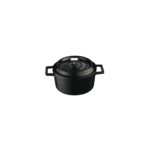 Lava Yuvarlak Tencere -Çap(Ø)20 cm. Siyah