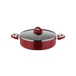 Taç Mutfak Granit Basık Tencere 28 cm