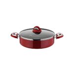 Taç Mutfak Granit Basık Tencere 24 cm