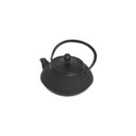 Taşev Bambum Linden - Sümbül 750 Ml Siyah Döküm Çaydanlık