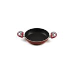 Taç Granit Yumurta Tavası 22 cm Kırmızı Teflon Kaplama ile Sağlıklı Pişirme 1 Parça