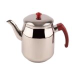 Menzir Çelik 4 No 2.7 Lt Büyük Boy Kahveci Demlik Çaydanlık