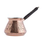 Demmex Otantik Bakır Kalın Türk Kahve Cezvesi Ve Sütlük - Görsel 3