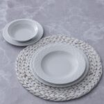 Güral Porselen Alfa 24 Parça 6 Kişilik Yemek Takımı - Görsel 3