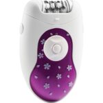 Arzum Epilatör 18 Cımbızlı 2 Kademeli Hız Ayarlı Mor Beyaz Kablolu Kuru Kullanım İçin