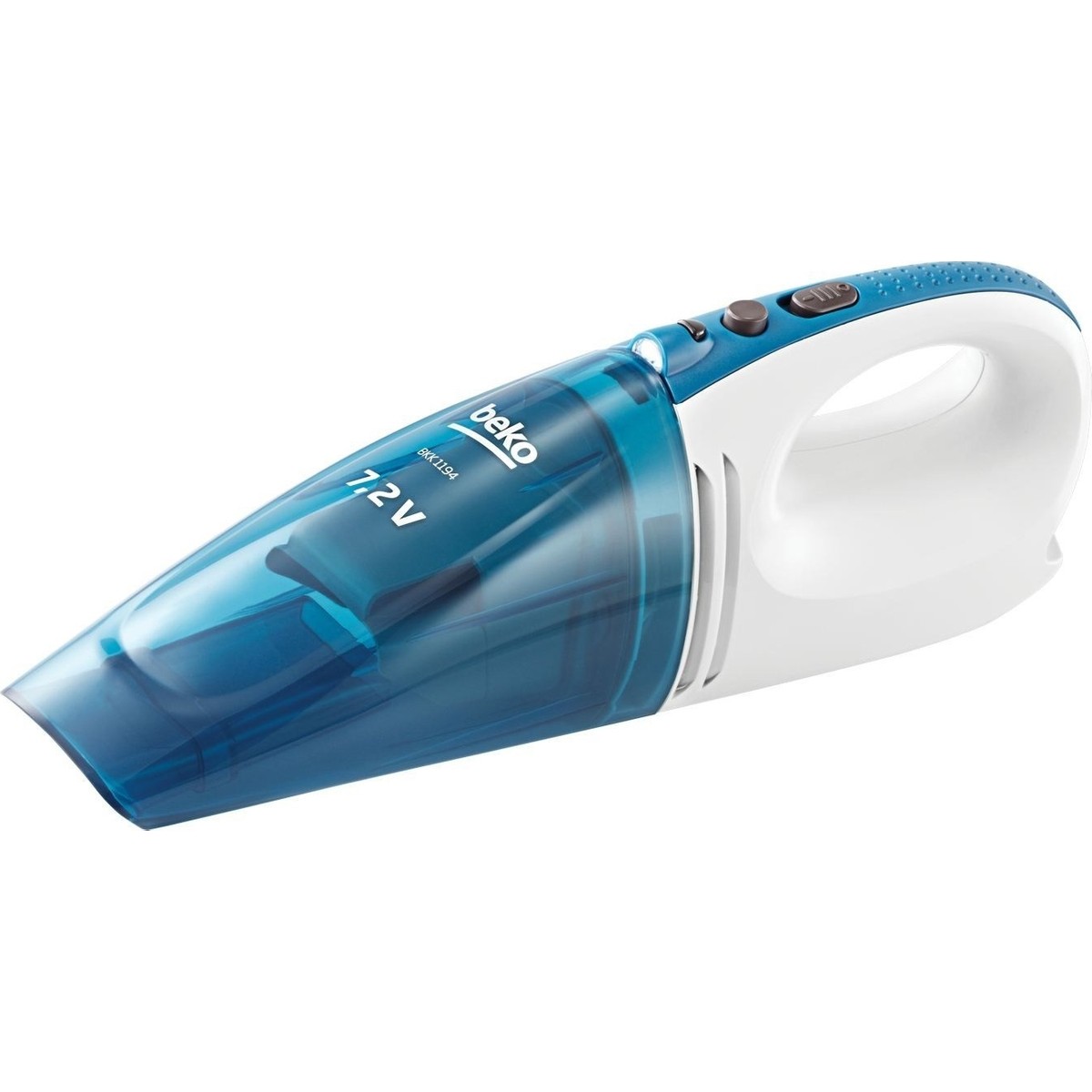 9906453970994.jpg Beko Bkk 1194 7,2 V Mavi Şarjlı El Süpürgesi - Görsel 1