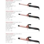 Trina Profesyonel Bronz Bukle Saç Maşası 19 mm – Kuaför Kalitesinde, Isı Ayarlı, Dayanıklı Model TRNSACMS0060 - Görsel 2